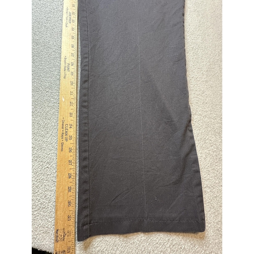 Cintas Pants Mens 44x32 Charcoal Gray Work Uniform Chino Straight Leg Zip Fly - Picture 8 of 16